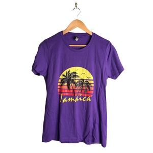 Next Level Apparel | Purple Jamaica T-shirt short sleeve